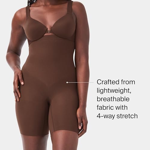 SPANXsculpt Seamless Power High-Waisted Mid-Thigh Short - Lightweight, All-Day Comfort - Core Control Shapewear
