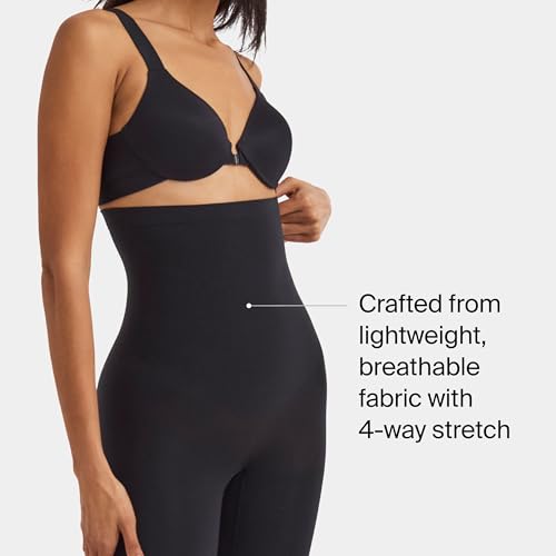 SPANXsculpt Seamless Power High-Waisted Mid-Thigh Short - Lightweight, All-Day Comfort - Core Control Shapewear