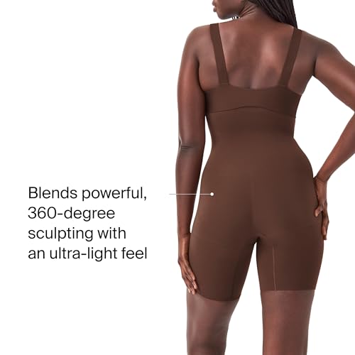SPANXsculpt Seamless Power High-Waisted Mid-Thigh Short - Lightweight, All-Day Comfort - Core Control Shapewear