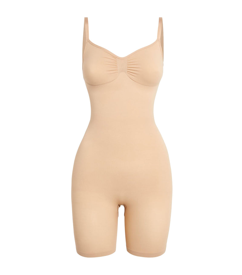 Shapewear Tummy Control Bodysuit Thong or Brief: Sculpting Shaper Tank Top Bodysuits & Snatched Waist Body Suit