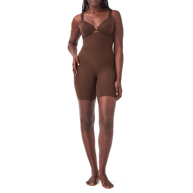 SPANXsculpt Seamless Power High-Waisted Mid-Thigh Short - Lightweight, All-Day Comfort - Core Control Shapewear