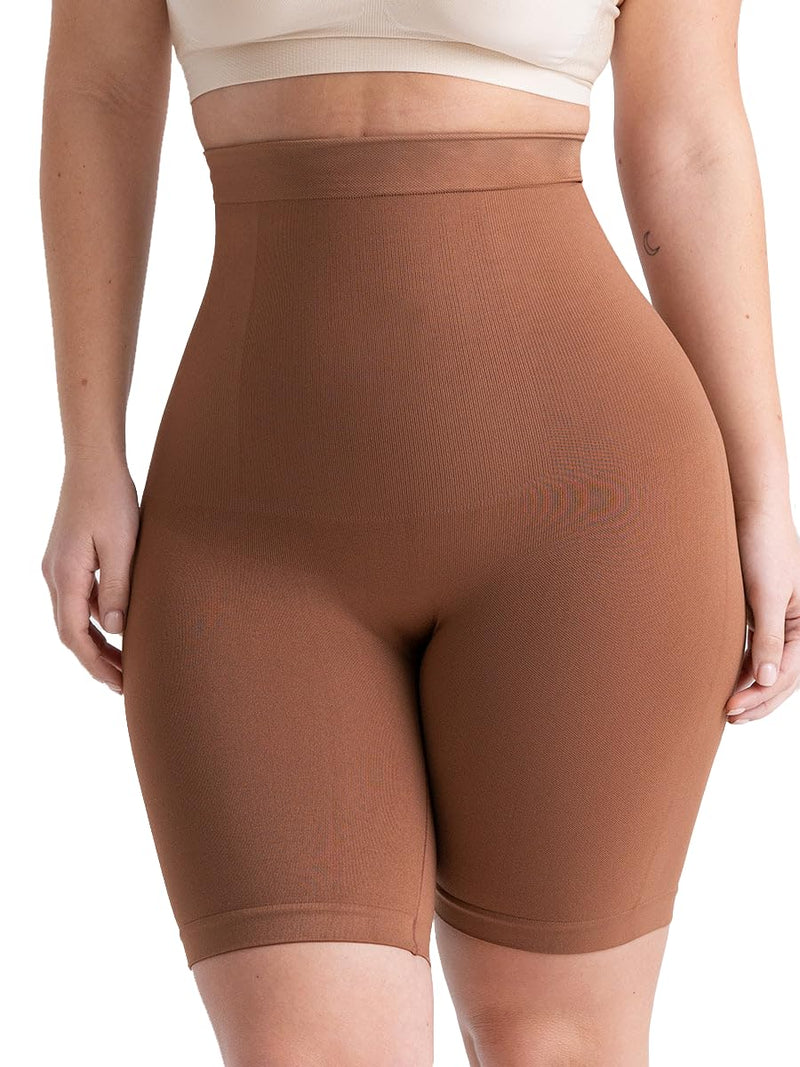 SHAPERMINT Shapewear for Women - High-Waisted Shapewear Tummy Control Shorts, Faja Body Shaper, Underwear for Women
