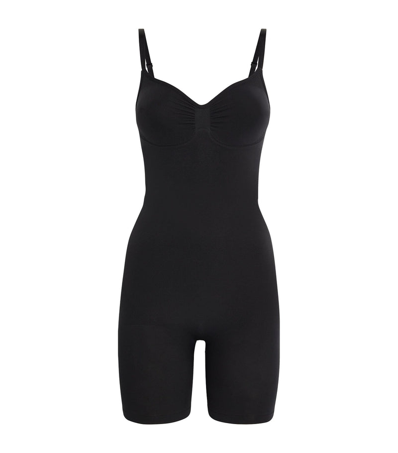 Shapewear Tummy Control Bodysuit Thong or Brief: Sculpting Shaper Tank Top Bodysuits & Snatched Waist Body Suit