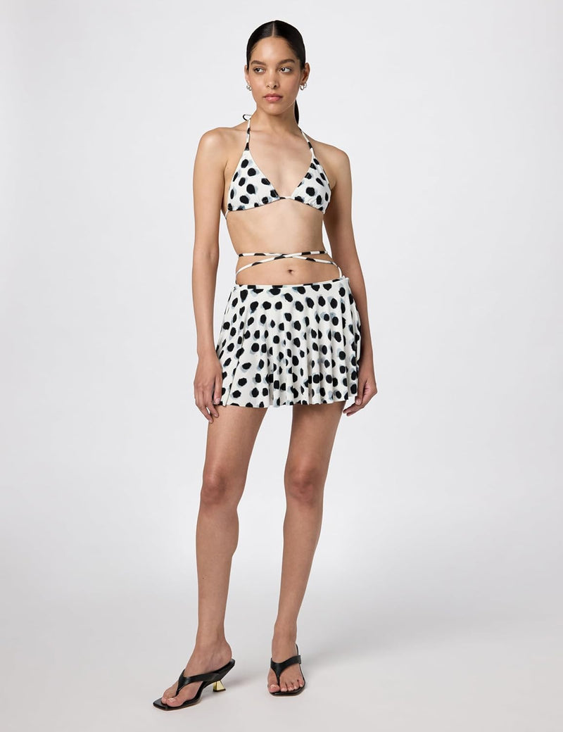 Norma Kamali womens Criss Cross Bra/Bottom
