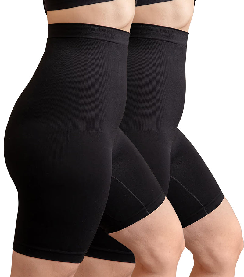 SHAPERMINT Shapewear for Women - High-Waisted Shapewear Tummy Control Shorts, Faja Body Shaper, Underwear for Women