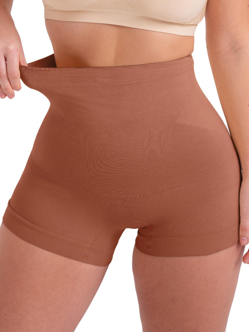 SHAPERMINT Tummy Control Shapewear - Body Shaper Tummy Control Boyshort, Body Shaper for Women, Plus Size Shapewear